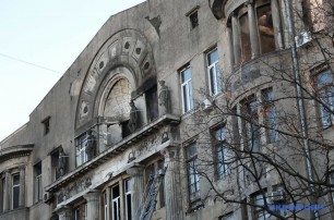 При пожаре в Одесском колледже пострадали больше 20 человек
