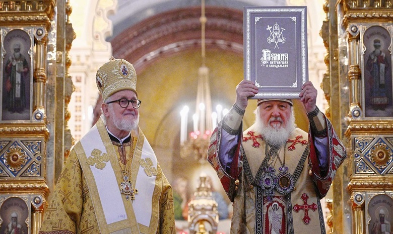 Патриарх Кирилл считает, что воссоединение Русского экзархата с РПЦ - одно из важнейших событий года