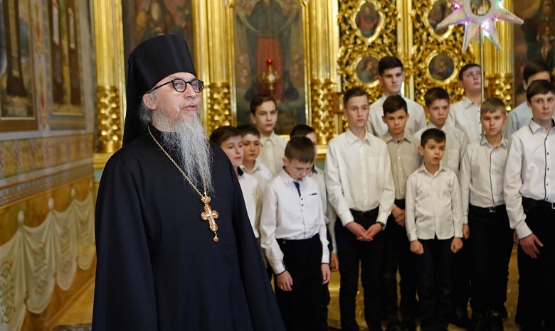Дети из Донбасса приняли участие в богослужениях в Почаевской Лавре - «Рождество. Люди вместо войны. Дети Донбасса»