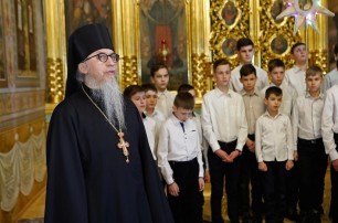 Дети из Донбасса приняли участие в богослужениях в Почаевской Лавре - «Рождество. Люди вместо войны. Дети Донбасса»