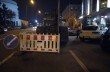 В центре Киева из-за прорыва трубы провалился асфальт