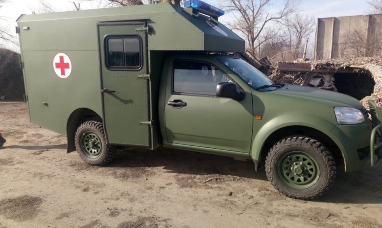Украина показала в ОБСЕ обстрелянный с дрона санитарный автомобиль ВСУ