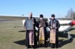 В Сумах священники УПЦ совершили воздушный крестный ход с чтимыми святынями