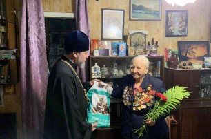 В епархиях УПЦ по всей Украине поздравили ветеранов с Днем Победы