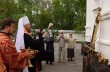 В Полтаве митрополит УПЦ освятил накупольные кресты для главного собора Крестовоздвиженского монастыря