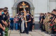 На Днепропетровщине священники УПЦ отпели полицейского, погибшего при задержании преступника