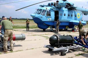 Украинские военные провели масштабные учения морской авиации