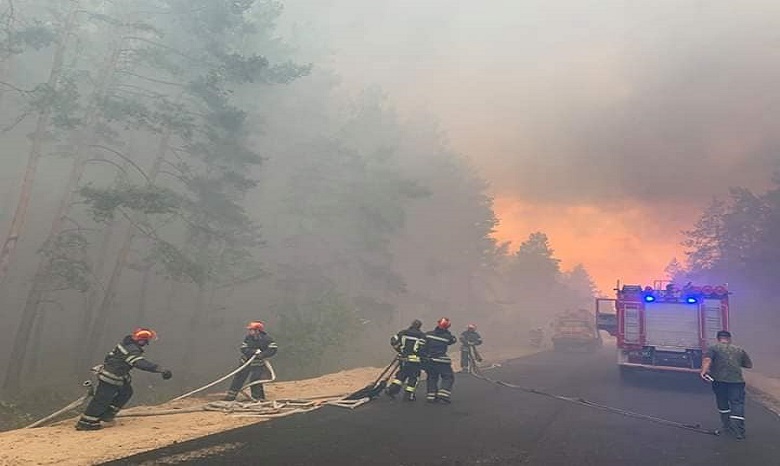 В Северодонецкой епархии будут молиться о прекращении лесных пожаров