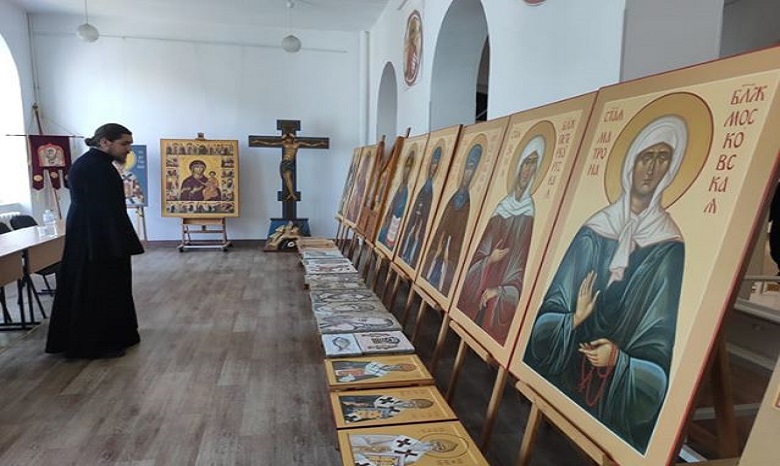В Одессе открылась выставка икон выпускников духовной семинарии УПЦ