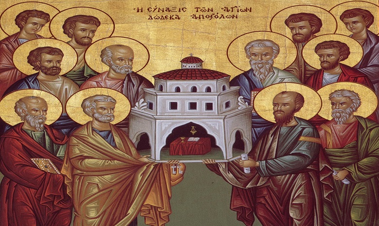 Сегодня Церковь празднует Собор 12-ти апостолов