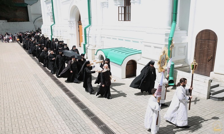 Умер старейший монах Святогорской лавры схимонах Карион