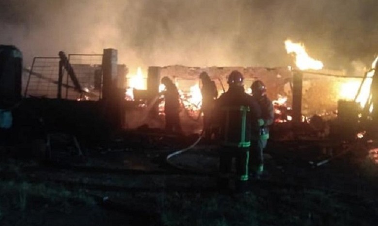 На Ивано-Франковщине произошел  пожар на деревообрабатывающем предприятии