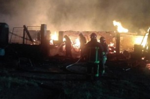 На Ивано-Франковщине произошел  пожар на деревообрабатывающем предприятии
