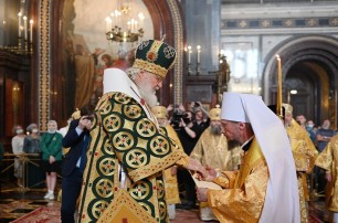Нового Экзарха Беларуси возвели в сан митрополита