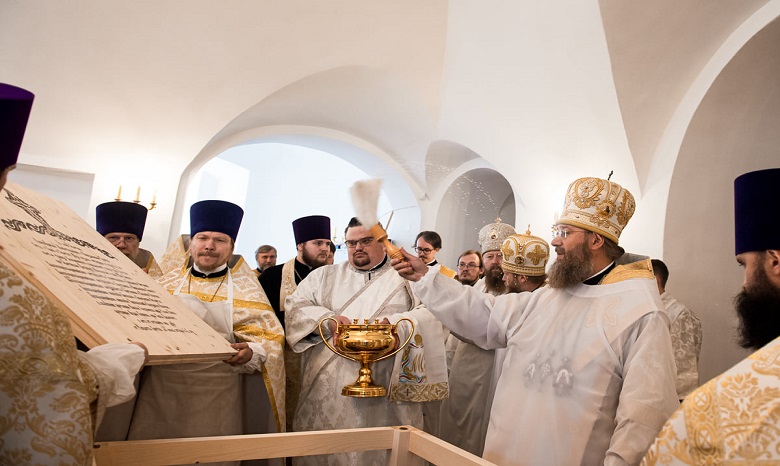 Митрополит Антоний освятил кафедральный собор в Вологде