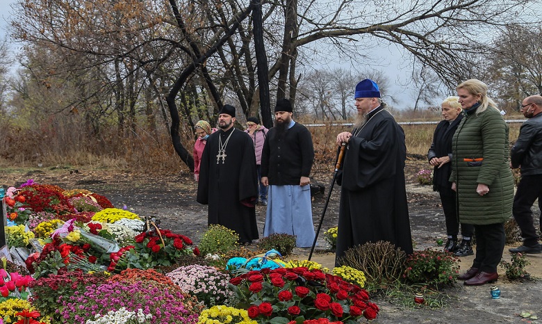В Чугуеве УПЦ помянули 40-й день погибших в авиакатастрофе АН-26
