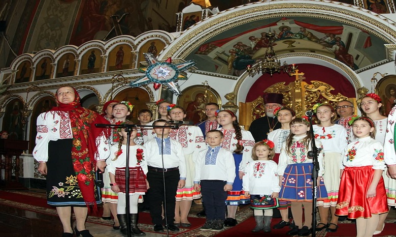 В епархиях УПЦ состоялись Рождественские фестивали колядок