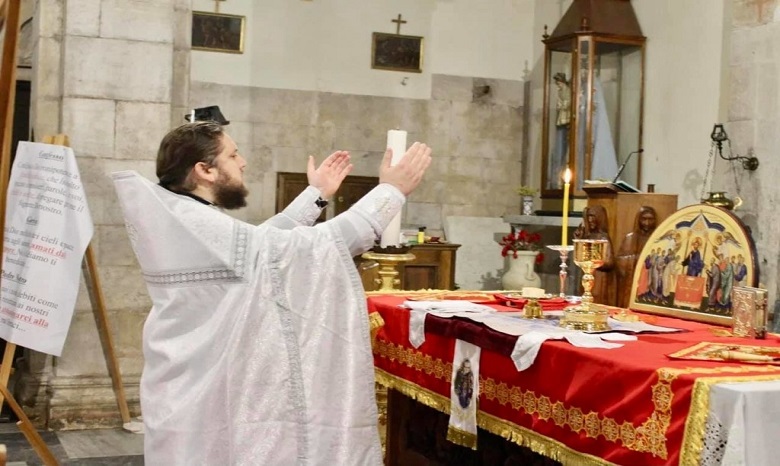 В Италии священник УПЦ совершил первую Литургию для новосозданной общины в регионе Тоскана