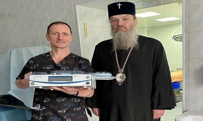 В Запорожье УПЦ передала детской больнице медицинское оборудование стоимостью 157 тыс грн