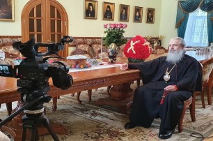 В Святогорской лавре к 100-летию создания РПЦЗ сняли фильм о святителе Иоанне Шанхайском