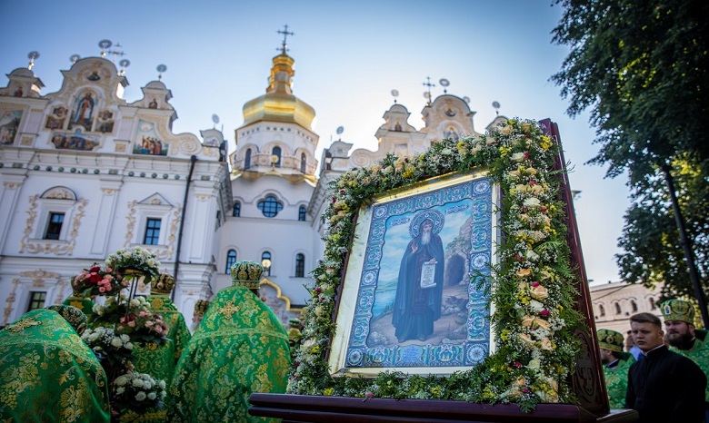 В Киево-Печерской лавре празднуют день памяти основателя монастыря - Антония Печерского