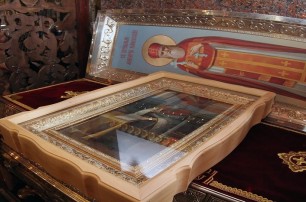 В Черкассах освятили уникальную икону преподобномученика Макария