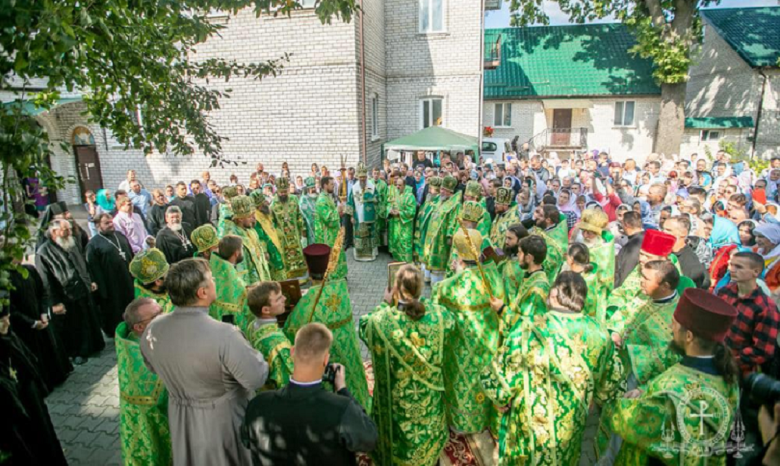 На Житомирщине в Городницокм монастыре УПЦ освятили новый храм