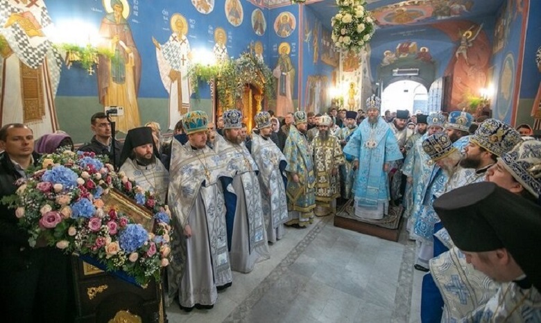Академический храм Киевских духовных школ УПЦ отметил престольный праздник