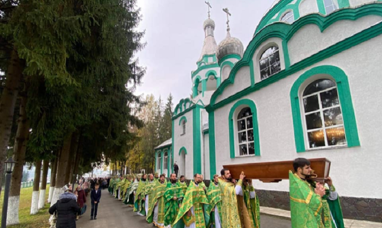 На Закарпатье сотни верующих УПЦ отметили память преподобного Алексея Карпаторусского