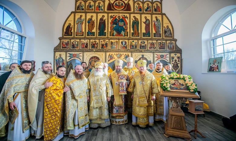 На Киевщине митрополит Антоний освятил новый храм УПЦ при реабилитационном центре