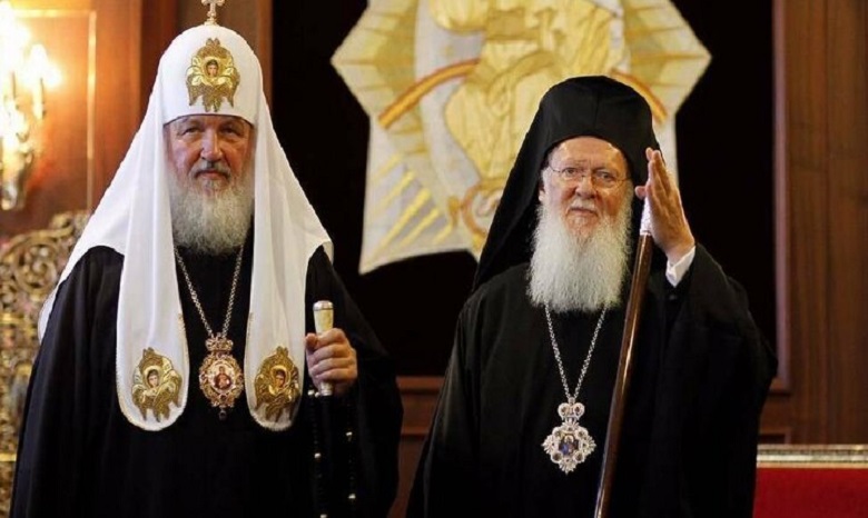 Патриарх Кирилл считает, что Варфоломей находится под контролем неправославных политических сил