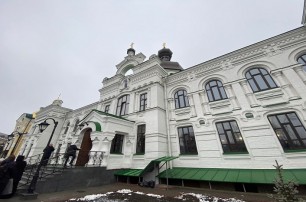 Предстоятель УПЦ освятил новый храм при больнице Киево-Печерской лавры