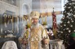 В Киево-Печерской лавре тысячи верующих УПЦ встретили Рождество Христово