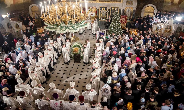 Трансляции Рождественских богослужений посмотрели более 6 млн украинцев