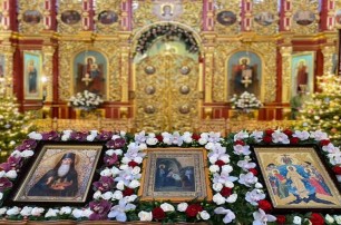 В Киеве верующие УПЦ почтили память преподобного Вонифатия Феофановского
