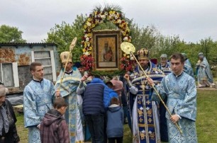 На Черниговщине верующие УПЦ почтили Любечскую икону Богородицы