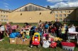На Закарпатье УПЦ передали помощь ВСУ и детям-переселенцам