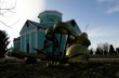 В Чернигове УПЦ восстанавливает разрушенный в результате обстрелов храм