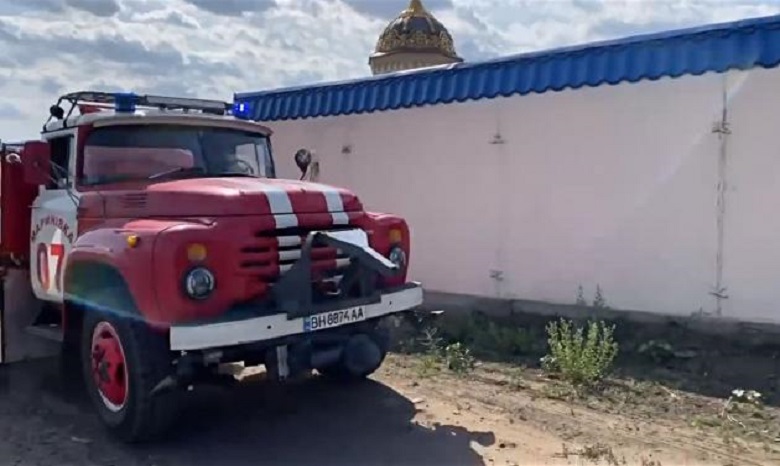 На Одесчине монахи УПЦ спасли жилые дома от пожара