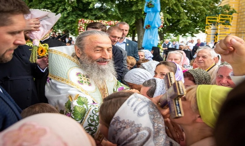 Предстоятель УПЦ в день тезоименитства возглавил торжества в Киево-Печерской лавре